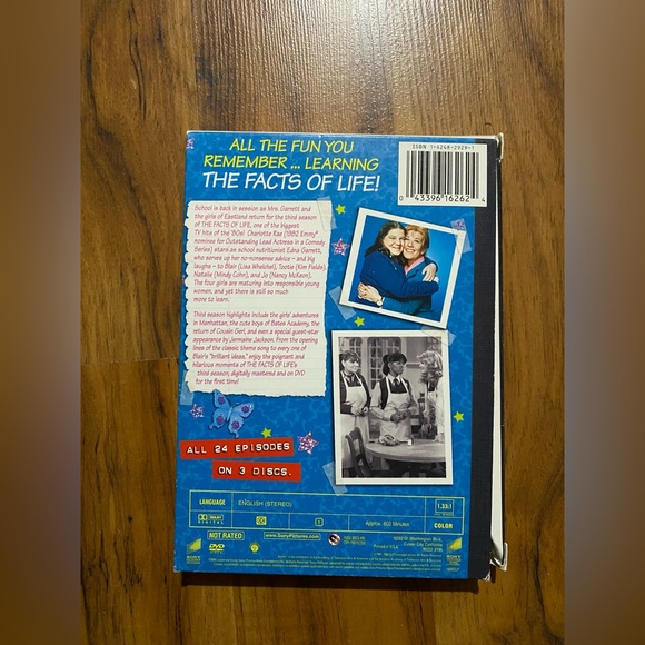 The Facts of Life The Complete Third Season DVD 📀 Set 3 Discs 24 Episodes - Picture 2 of 16